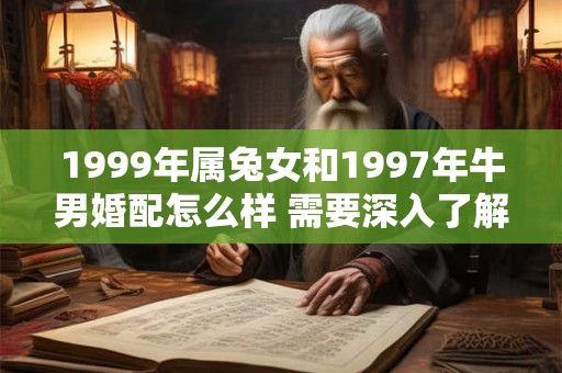 1999年属兔女和1997年牛男婚配怎么样 需要深入了解彼此 1999年属兔女和1997年牛男婚配怎么样 需要深入了解彼此