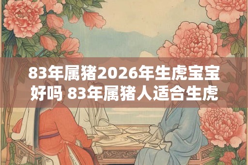 83年属猪2026年生虎宝宝好吗 83年属猪人适合生虎宝宝吗