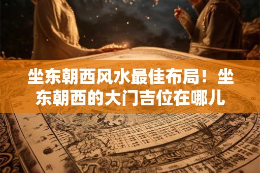 坐东朝西风水最佳布局！坐东朝西的大门吉位在哪儿