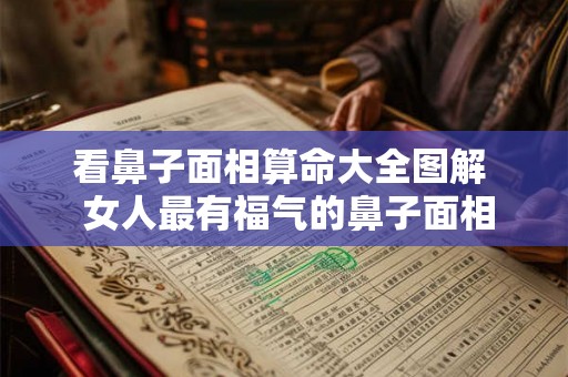 看鼻子面相算命大全图解  女人最有福气的鼻子面相