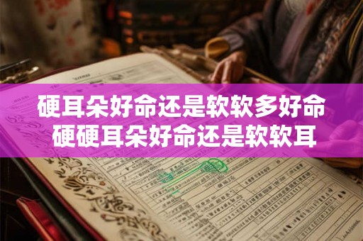 硬耳朵好命还是软软多好命 硬硬耳朵好命还是软软耳朵好命 硬耳朵好命还是软软多好命 硬硬耳朵好命还是软软耳朵好命