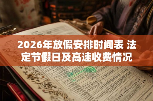 2026年放假安排时间表 法定节假日及高速收费情况