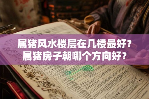 属猪风水楼层在几楼最好?属猪房子朝哪个方向好? 属猪风水楼层在几楼最好?属猪房子朝哪个方向好?
