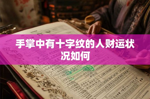 手掌中有十字纹的人财运状况如何