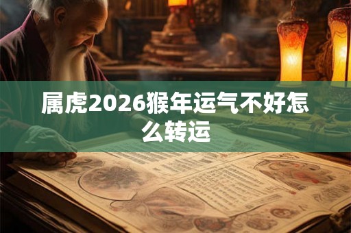 属虎2026猴年运气不好怎么转运 属虎2026猴年运气不好怎么转运
