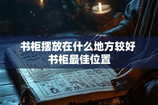 书柜摆放在什么地方较好 书柜最佳位置