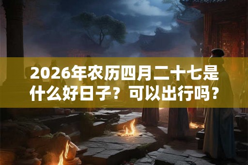 2026年农历四月二十七是什么好日子？可以出行吗？