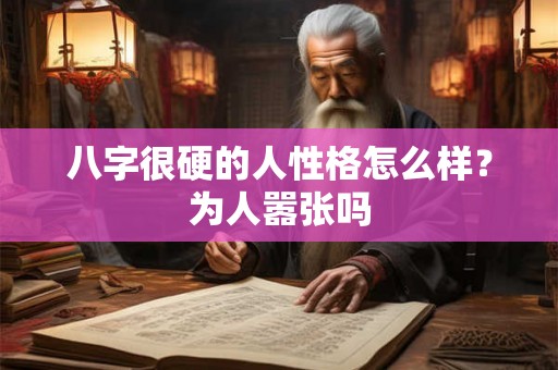 八字很硬的人性格怎么样？为人嚣张吗