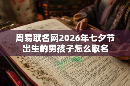 周易取名网2026年七夕节出生的男孩子怎么取名