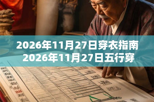2026年11月27日穿衣指南 2026年11月27日五行穿衣