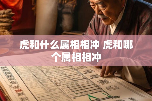 虎和什么属相相冲 虎和哪个属相相冲 虎和什么属相相冲 虎和哪个属相相冲