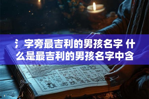 氵字旁最吉利的男孩名字 什么是最吉利的男孩名字中含有氵字旁的