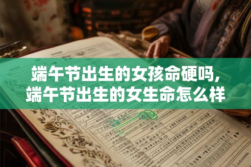 端午节出生的女孩命硬吗,端午节出生的女生命怎么样