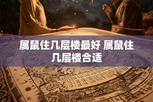属鼠住几层楼最好 属鼠住几层楼合适