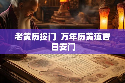 老黄历按门  万年历黄道吉日安门