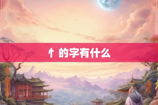忄的字有什么
