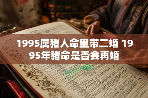 1995属猪人命里带二婚 1995年猪命是否会再婚