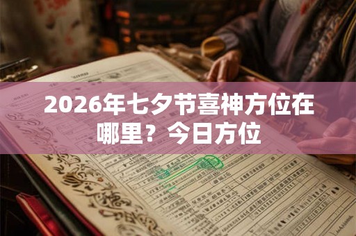 2026年七夕节喜神方位在哪里？今日方位
