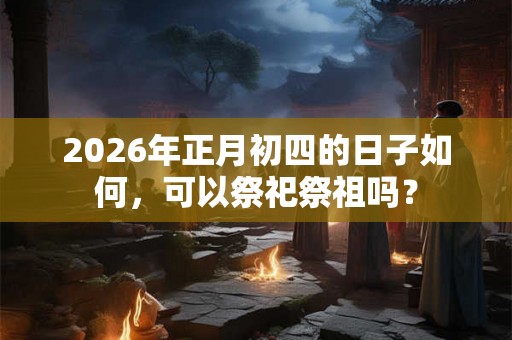 2026年正月初四的日子如何，可以祭祀祭祖吗？