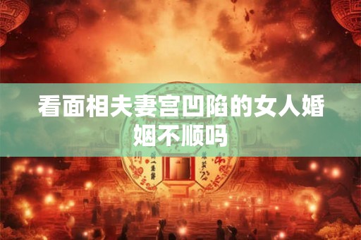 看面相夫妻宫凹陷的女人婚姻不顺吗 看面相夫妻宫凹陷的女人婚姻不顺吗