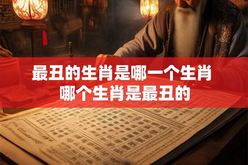 最丑的生肖是哪一个生肖 哪个生肖是最丑的