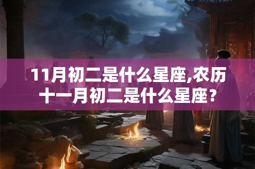 11月初二是什么星座,农历十一月初二是什么星座？