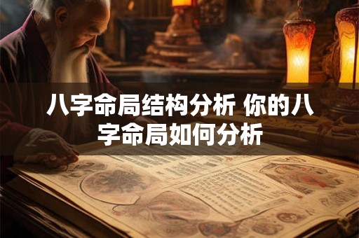 八字命局结构分析 你的八字命局如何分析
