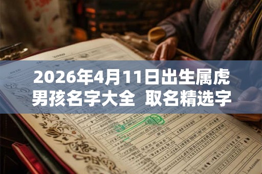 2026年4月11日出生属虎男孩名字大全 取名精选字 2026年4月11日出生属虎男孩名字大全 取名精选字