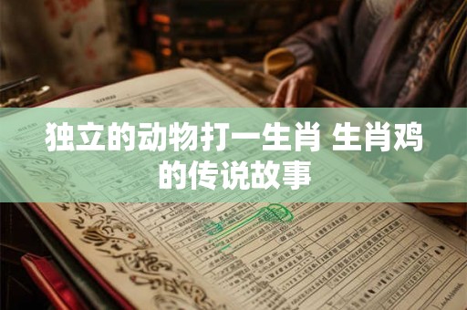 独立的动物打一生肖 生肖鸡的传说故事