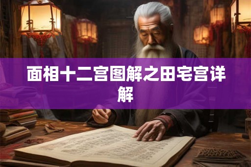 面相十二宫图解之田宅宫详解