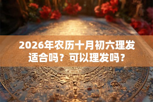 2026年农历十月初六理发适合吗？可以理发吗？
