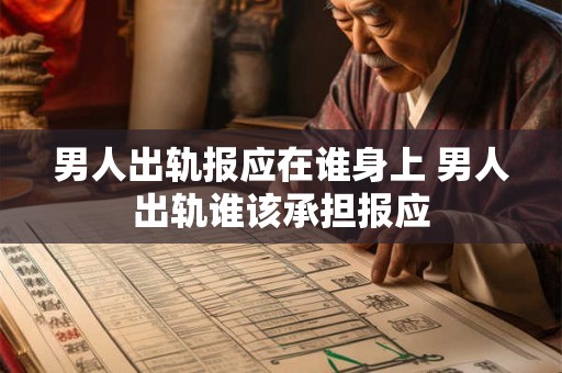 男人出轨报应在谁身上 男人出轨谁该承担报应 男人出轨报应在谁身上 男人出轨谁该承担报应