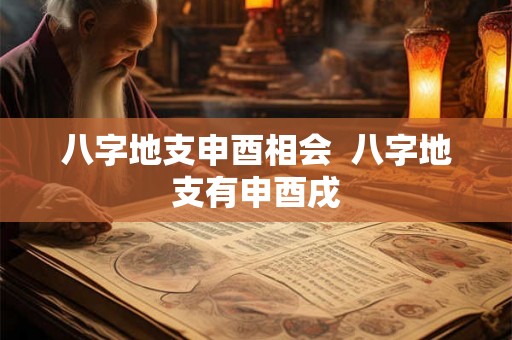 八字地支申酉相会 八字地支有申酉戌 八字地支申酉相会 八字地支有申酉戌