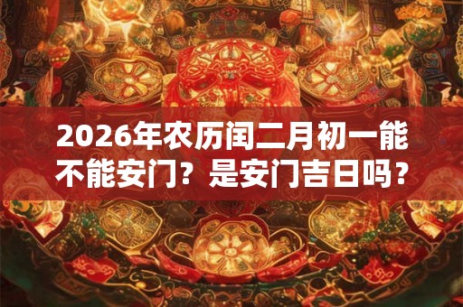 2026年农历闰二月初一能不能安门？是安门吉日吗？