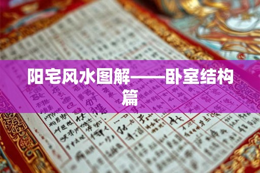 阳宅风水图解——卧室结构篇