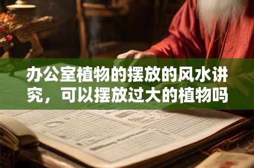办公室植物的摆放的风水讲究，可以摆放过大的植物吗？