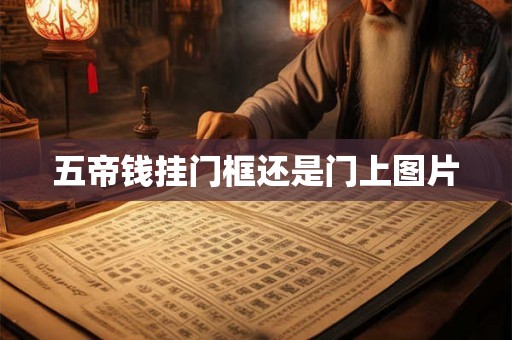 五帝钱挂门框还是门上图片