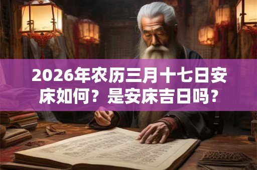 2026年农历三月十七日安床如何？是安床吉日吗？