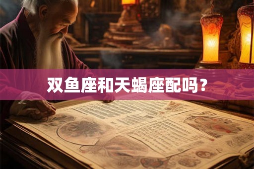 双鱼座和天蝎座配吗？