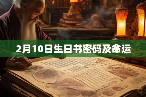 2月10日生日书密码及命运