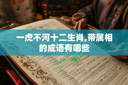 一虎不河十二生肖,带属相的成语有哪些