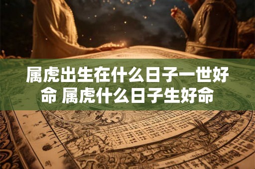 属虎出生在什么日子一世好命 属虎什么日子生好命