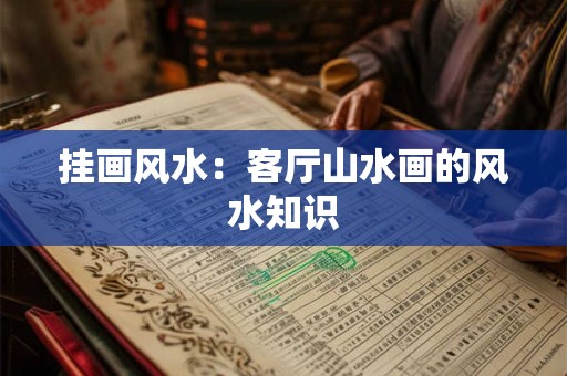 挂画风水：客厅山水画的风水知识