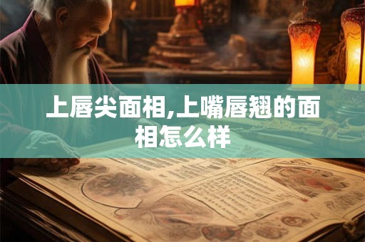 上唇尖面相,上嘴唇翘的面相怎么样