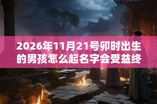 2026年11月21号卯时出生的男孩怎么起名字会受益终生