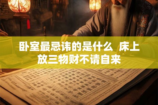 卧室最忌讳的是什么  床上放三物财不请自来