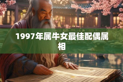 1997年属牛女最佳配偶属相