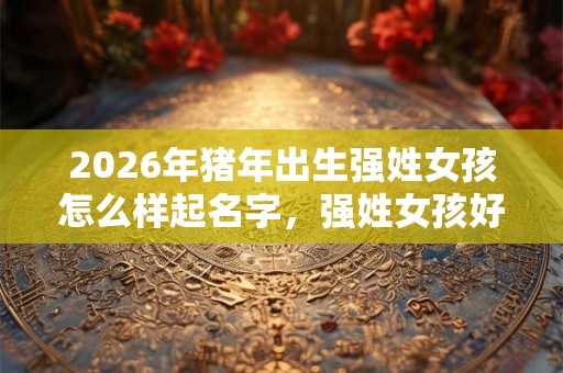 2026年猪年出生强姓女孩怎么样起名字，强姓女孩好名推荐
