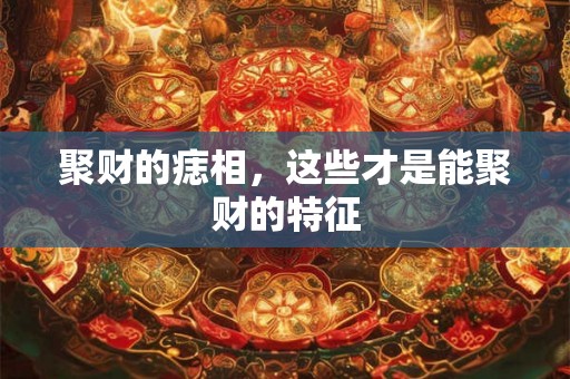 聚财的痣相，这些才是能聚财的特征
