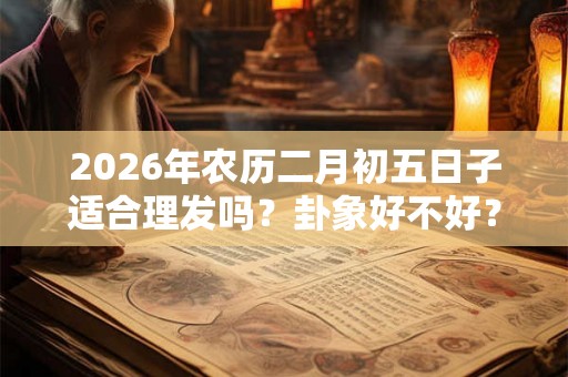 2026年农历二月初五日子适合理发吗？卦象好不好？